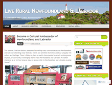 Tablet Screenshot of liveruralnl.com